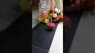 Волчок деревянный