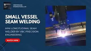 VBC Automated Mini Longitudinal Seam Welder - Last Used for F1 Exhaust Welding!