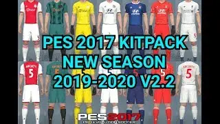 PES 2017 | NEW KITPACK SEASON 2019-2020 V2.2