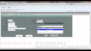 Creating graphical interface using Oracle Forms