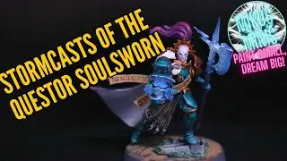 Painting Warhammer The Stormcasts of the Questor Soulsworn Full Warband