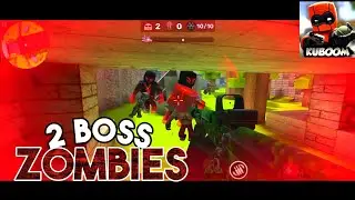 Kuboom Survival 2 Boss Zombies #kuboom #gaming