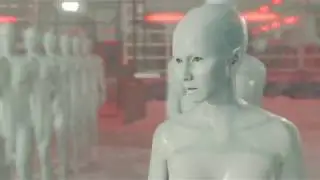 DETROIT BECOME HUMAN Все концовки за Кэру и Алису (попадают на станцию утилизации)