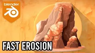 New Blender Erosion/Sculpting Addon | Erode It