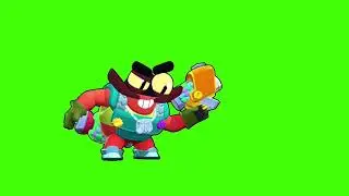Brawl Stars Clancy Green Screen
