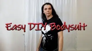 How to make an easy DIY bodysuit from a tshirt