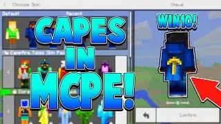 [WIN10] How To Get CAPES in MCPE 1.5 - Minecraft PE (Pocket Edition)