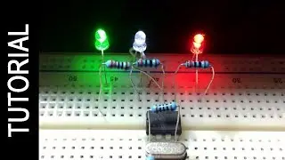 Aircraft navigation led light 9V battery - Pic12F629