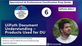 Specialized AI Professional Certification Prep| Ep6| Document Understanding Products @LahiruFernando