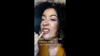 Grace says 'no' to aligners, dental bleaching... but YES to instasmile!
