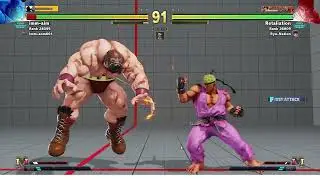 Zangief vs Ryu - Whiff Punish All day long!