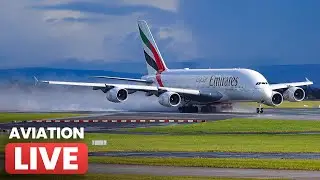 🔴 Manchester Airport LIVE ✈️