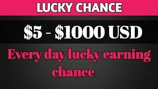 Every day earn $1000 PayPal money Lucky chance || Earning games 2021 ||
