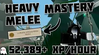 HOW TO GET *MAX LEVEL* HEAVY MELEE!! | ROBLOX ISLANDS!!!