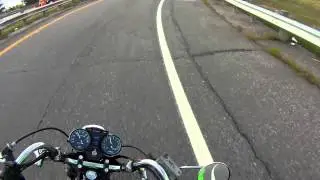 KZ 440 - Custom air box v2 - Acceleration test.