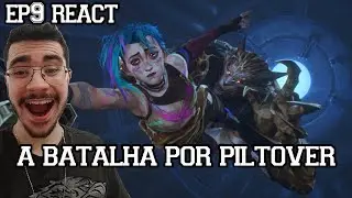 (MEMBRO COM MENOS CENSURA) A BATALHA FINAL POR PILTOVER - Arcane Temp 2 Ep 9 (FINAL) React
