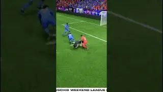 JUST A NORMAL GOAL IN A NORMAL GAME ... EA FC 24 = TRASH #shorts