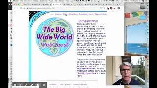 "Big Wide World" WebQuest - Deep Dive as part of Quick & Dirty WebQuest PL