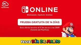 Nintendo Switch online GRATIS por 14 días - Que podemos hacer con este regalo? FELIZ DIA DE MARIO