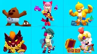 Angelo & Melodie + All New Skins Winning & Losing Animation Brawl Stars