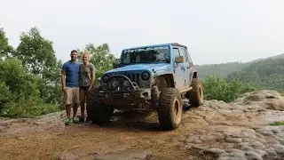 Jeep Trail Ride at Windrock Park