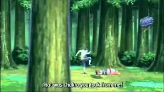 Kisame kicks Samehada