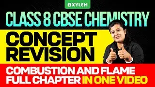 Class 8 CBSE Chemistry | Concept Revision / Chapter : Cumbustion and Flame | Xylem Class 8 CBSE