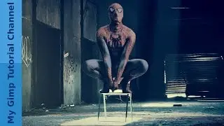 Spiderman Composing mit Gimp