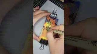 Botanical over acrylic 
