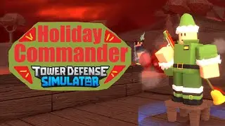 New Xmas Holiday Commander Skin | TDS Tower Defense Simulator