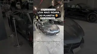The most INSANE CAR store on the PLANET! 😨