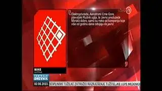 02-06-2023 - NOVA M - MANS: Vlada skriva podatke o zapošljavanju u državnim kompanijama