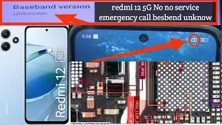 Redmi 12 5G poco m6.pro 5G no service emergency call insert sim no sim card no network coverage4G.5G