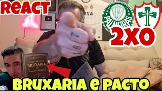 REACT PALMEIRAS 2X0 PORTUGUESA | BRUXARIA E PACTO !!!