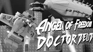 Angel of Freedom vs Doctor Zeuz ⚡ Vintage & Retrofuturistic LEGO Stop Motion
