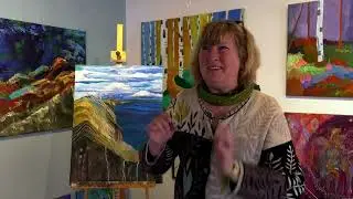 Skjernings Galleri: Anette Mossin, Billedkunstner, Galleri Artflow