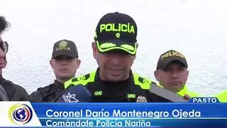 #CNCNoticiasPasto| Policía entrego balance Operativo donde se destaca la captura de 25 personas