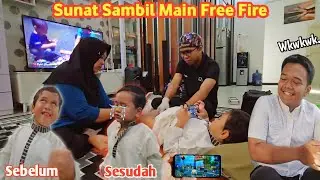 A kid who pretends to be great ends up crying during circumcision