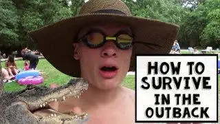 HOW TO SURVIVE IN THE OUTBACK!! (feat. Crocodile Marshall)