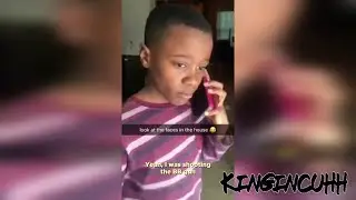 This kid accidentally broke a window - his mum is NOT going to be happy when she finds out...