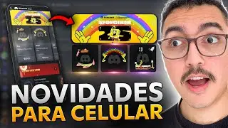 NOVIDADES PARA CELULAR no DISCORD! LOJA, DECORAÇÕES VIA PIX, E MAIS!