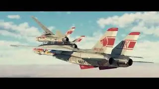 War Thunder F14 (Ultraman Nexus Operning)