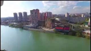 Аэросъемка Краснодар Парк Солнечный остров