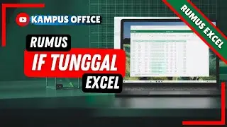 CARA MEMBUAT RUMUS LULUS DAN TIDAK LULUS DI EXCEL