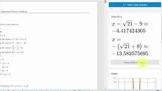 Math Solver and Inking Tools in Microsoft Edge (Taglish)