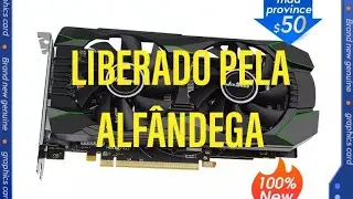 RTX 2060 Super Jieshuo (atualização rastreio) finalmente liberado pela alfândega!