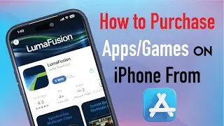 How to Purchase Apps/Games On iPhone From Apple Store | VMinds