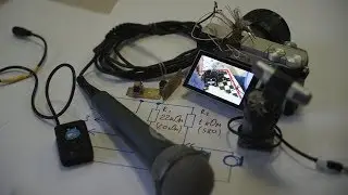 SONY A-6000 делаем микрофонный вход