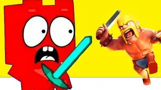 желейный мишка против clash royale