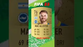 Alexis Mac Allister - FIFA Evolution (FIFA19 - FIFA23)